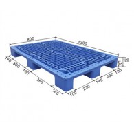 102#網(wǎng)格九腳P型卡板